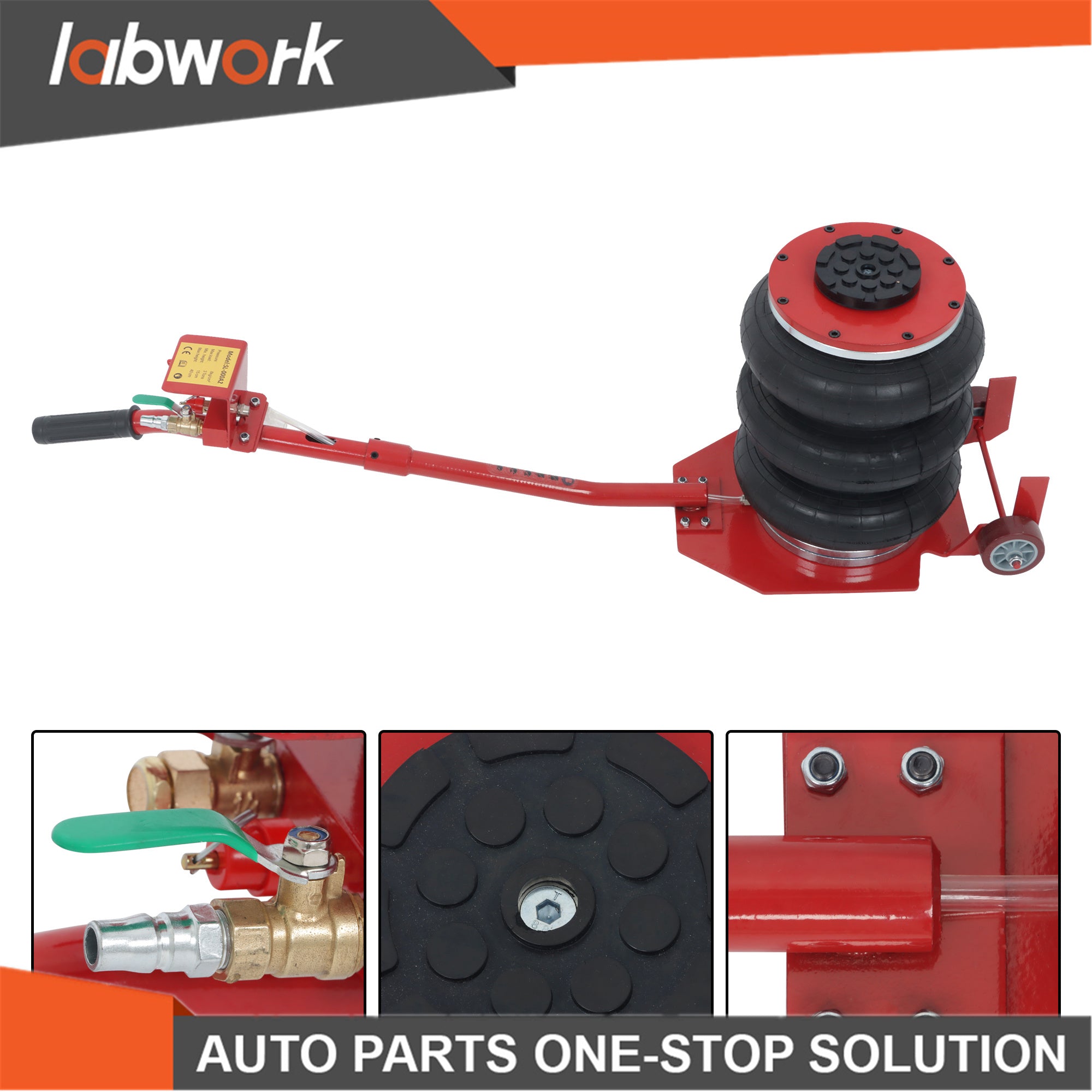 Labwork Heavy Duty Portable Air Compressor Car Tire Inflator 7.06CFM Labwork Heavy Duty Portable Air Compressor Car Tire Inflator 7.06CFM