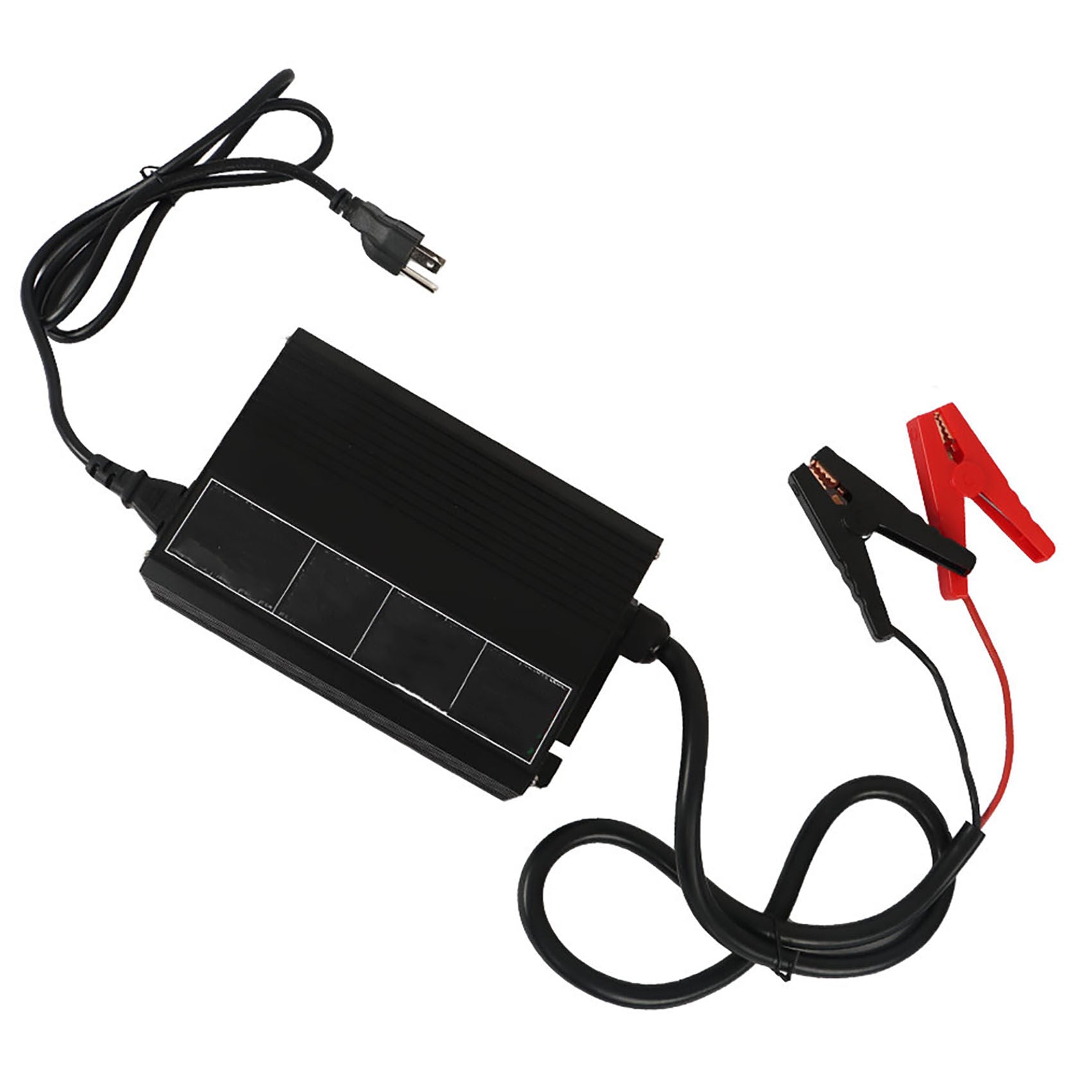 YANGZIDIANYUAN 14.6V 30A LiFePO4 Battery Charger - Fast Charger For 12V Lithium Batteries With Alligator Clips-423706