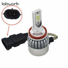 Load image into Gallery viewer, 2x H8 H9 H11 H16 8000K Ice Blue  LED Headlight Bulbs Kit High Low Beam Lab Work Auto