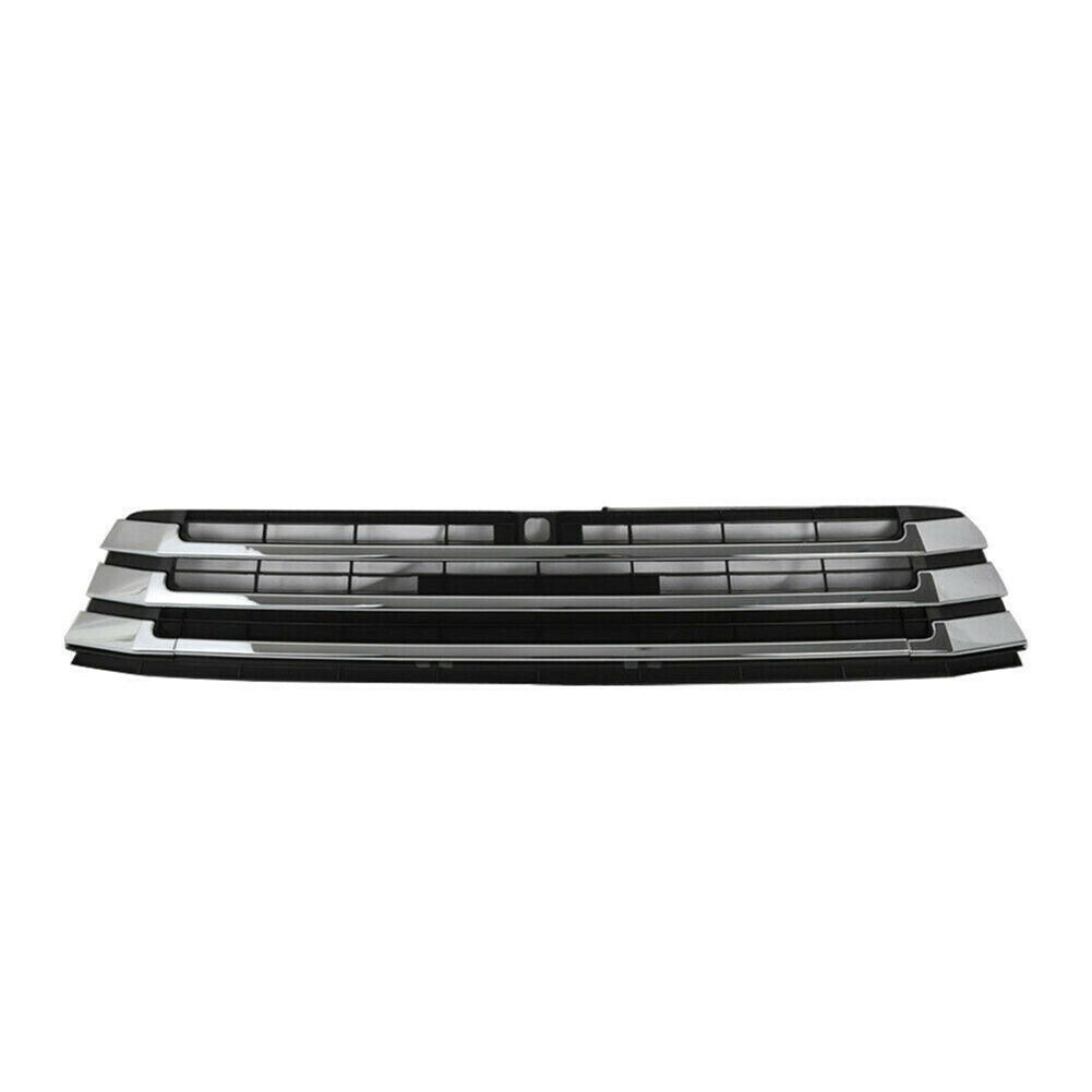 Fit For 2017 2018 2019 Toyota Highlander Front Upper and Lower Grille Chrome