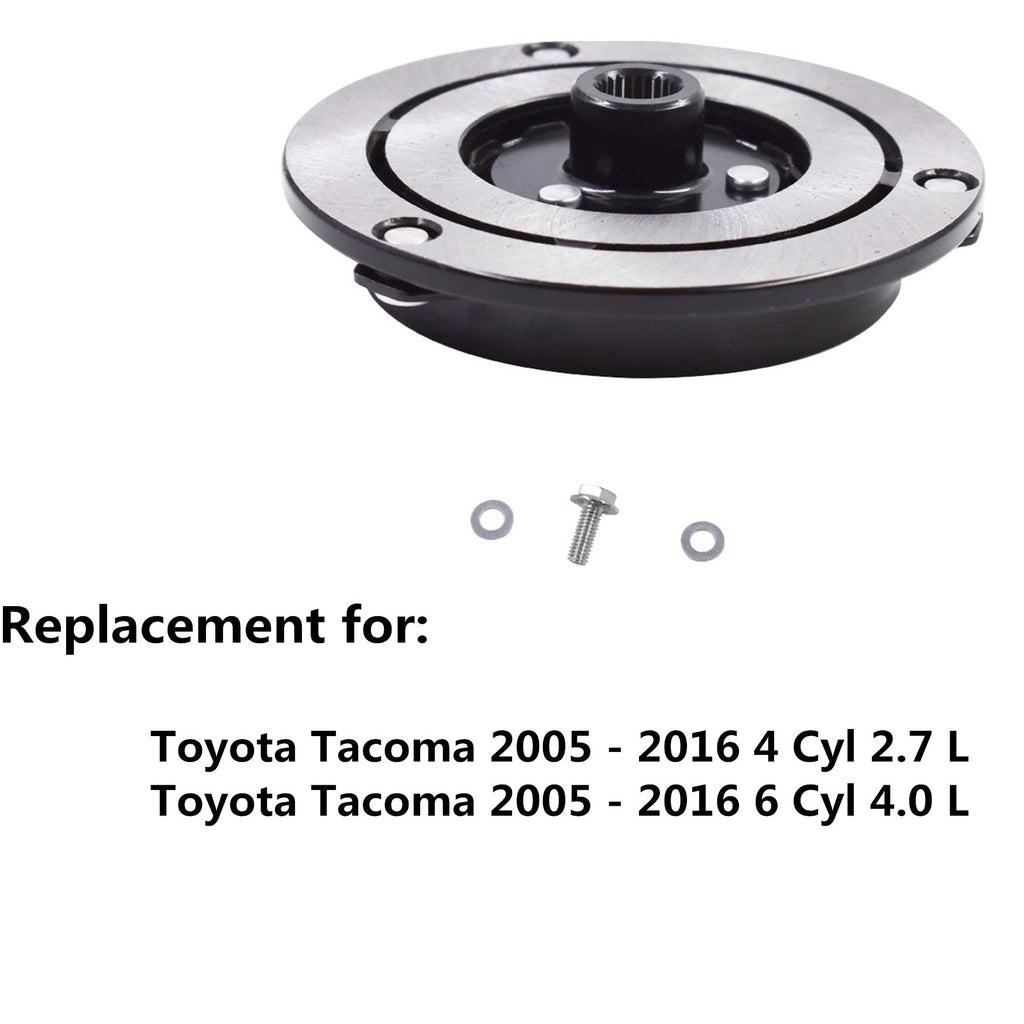 AC Compressor CLUTCH HUB For Toyota Tacoma 2005 2006 2007 - 2015 2016 A/C Lab Work Auto