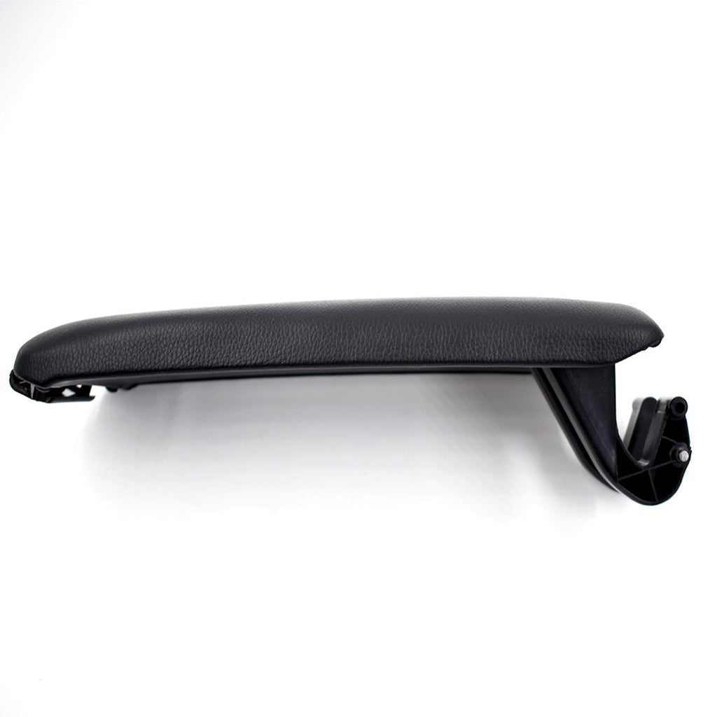 Black for 2004-2008 Audi A4 B7 Leather Armrest Center Box Console Lid Cover Lab Work Auto