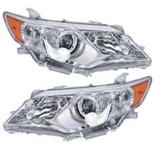 Load image into Gallery viewer, Clear Left+Right Projector Headlights Headlamps For 2012 2013 2014 Toyota Camry Lab Work Auto