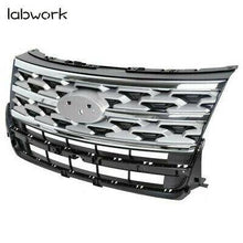 Load image into Gallery viewer, FOR Ford Explorer Limited XLT 2018 2019 Front Upper Grille Grill Silver &amp; Black - Lab Work Auto