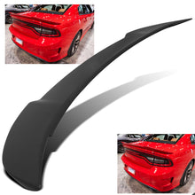 Load image into Gallery viewer, For 11-2018 Dodge Charger Hellcat Style Matte Black ABS Trunk Deck Spoiler Wing Lab Work Auto