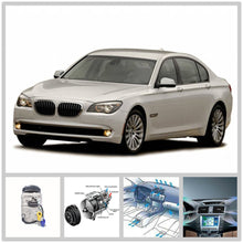 Load image into Gallery viewer, For 2003-2010 BMW 750Li 745Li 650i 550i 750i 745i 645Ci AC Compressor Lab Work Auto