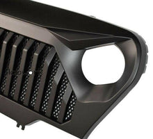 Load image into Gallery viewer, Front Matte Grill Grille Black Gladiator W/Mesh For 1997-2006 Jeep Wrangler TJ Lab Work Auto