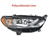 Headlight Fit For 2013-2016 Ford Fusion Passenger Side FO2502304 Chrome Housing