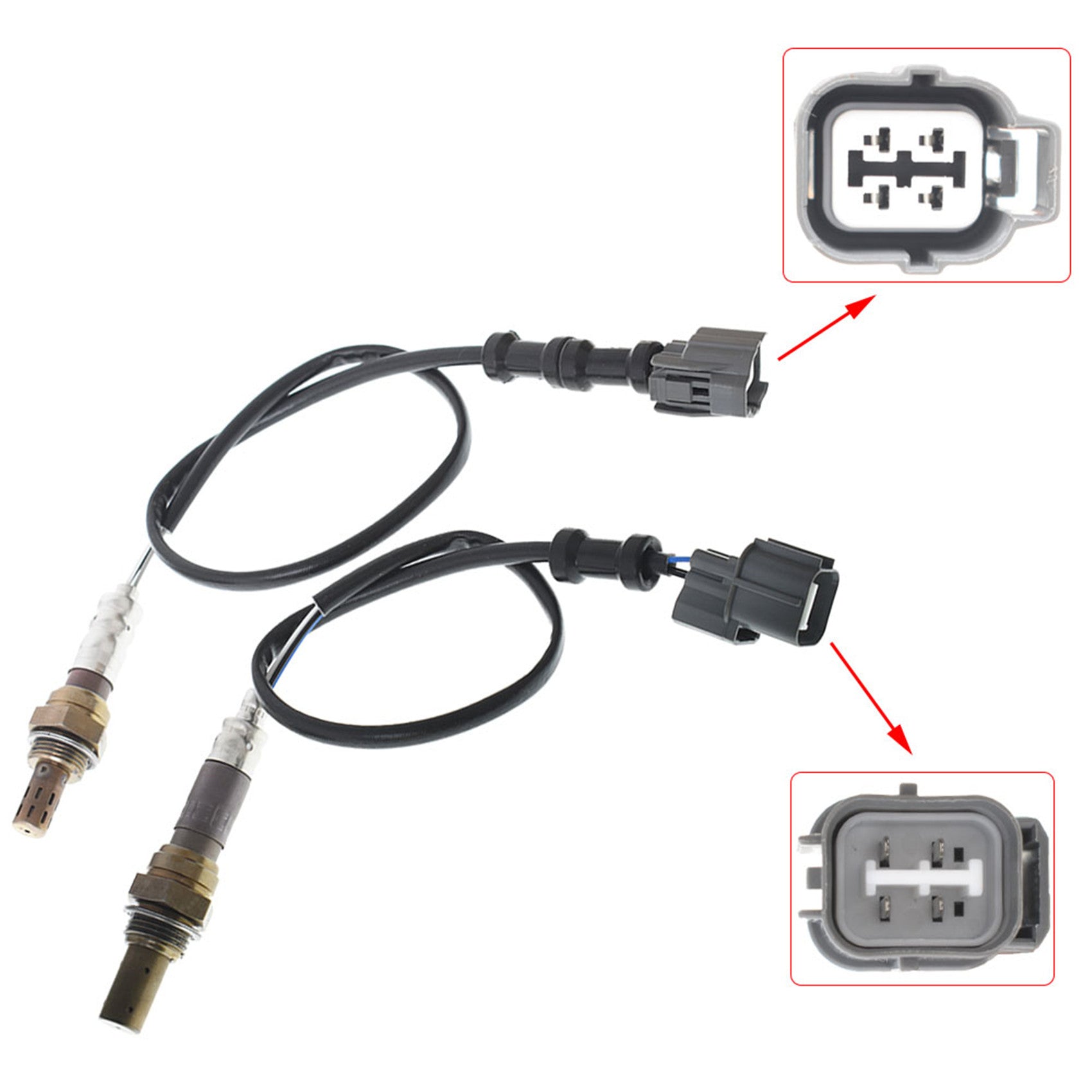 Labwork O2 Oxygen Sensors For Acura RSX 2002-2004 2.0L Type-S – Upstream & Downstream, 2-Pack