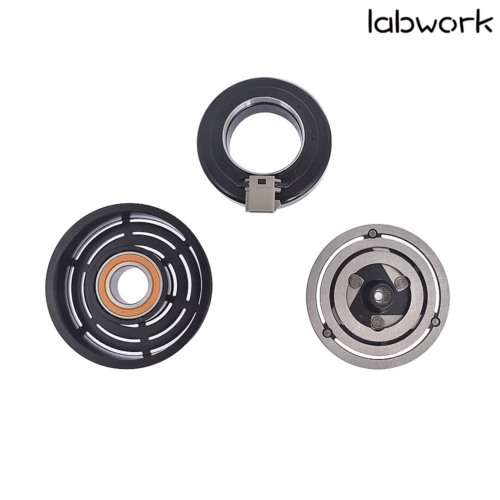 Labwork AC Compressor Clutch Kit Coil Pulley Plate For 02-03 Ford F-150 4.6 5.4l Lab Work Auto