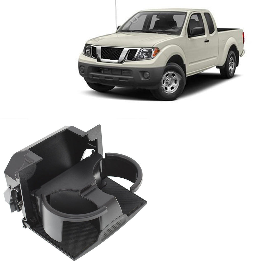 Labwork Rear Gray Center Console Cup Holder For 2008-2018 Nissan Frontier Xterra Lab Work Auto