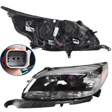 Load image into Gallery viewer, NEW Halogen Projector Headlights Assembly For 2013 2014 2015 Chevy Malibu Black Lab Work Auto