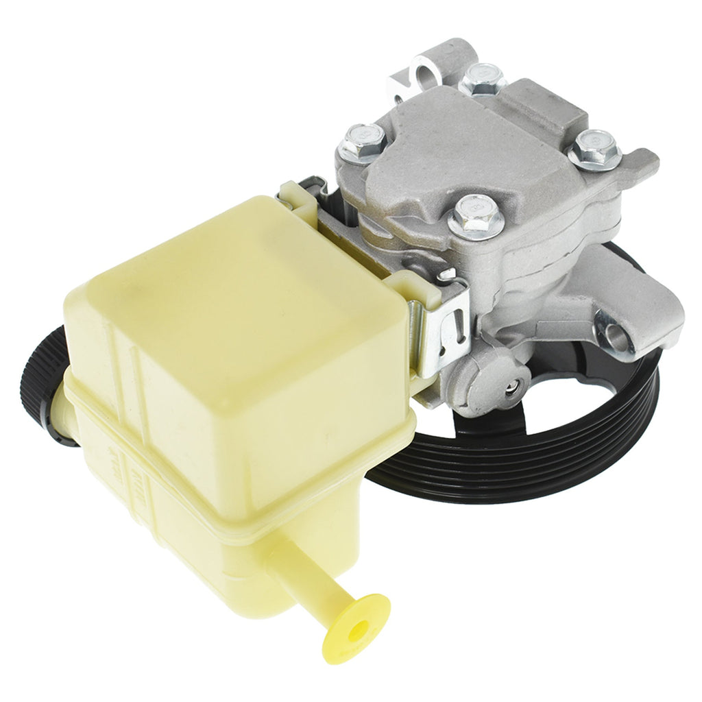 Power Steering Pump w/ Pulley w/ Reservoir for Mazda 6 l4 2.3L V6 3.0L AA121-162 Lab Work Auto