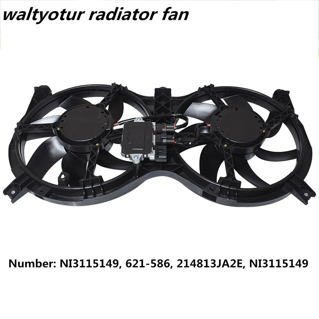 Radiator Cooling Fan For 2013-17 Nissan Pathfinder 2013 Infiniti JX35 NI3115149 Lab Work Auto
