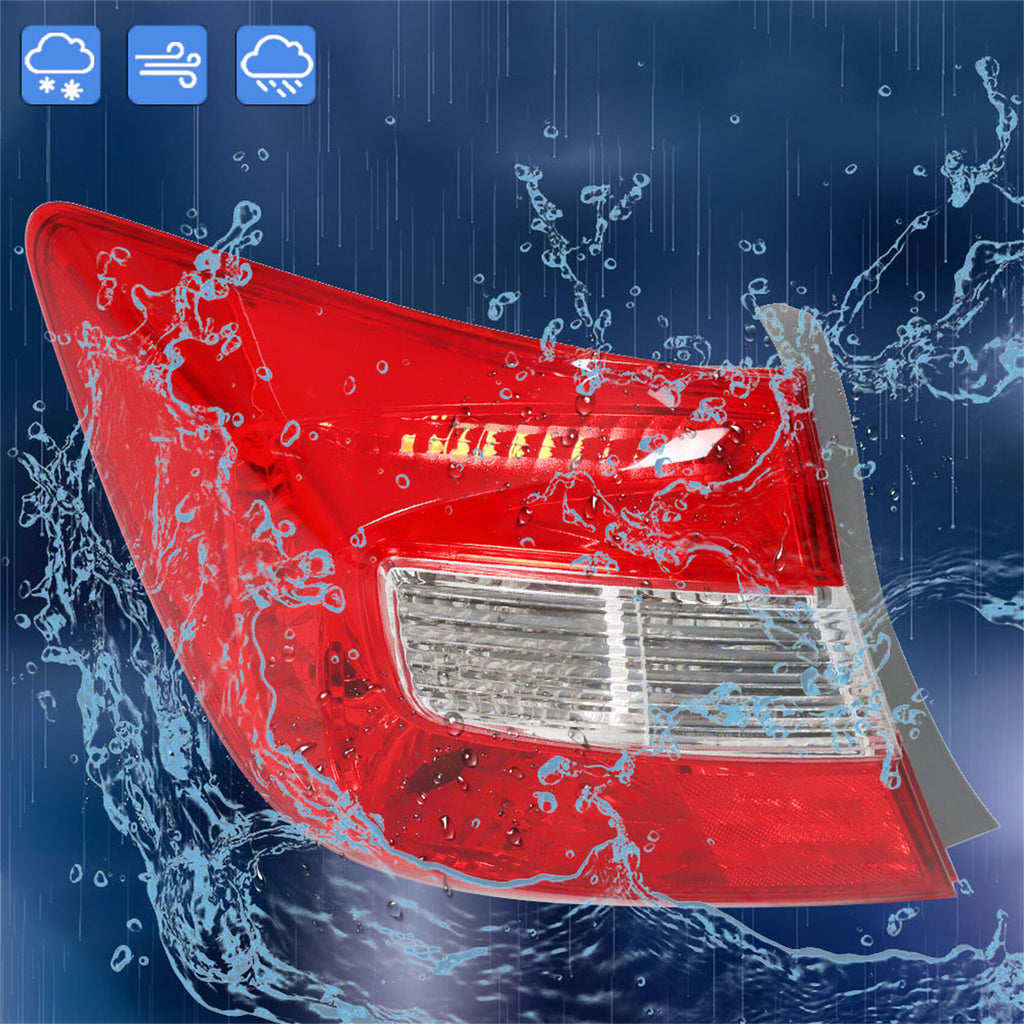 labwork Left Driver Side Tail Light Assembly Replacement for 2012 Honda Civic Sedan Rear Brake Lamp 33550-TR0-A01 HO2800180