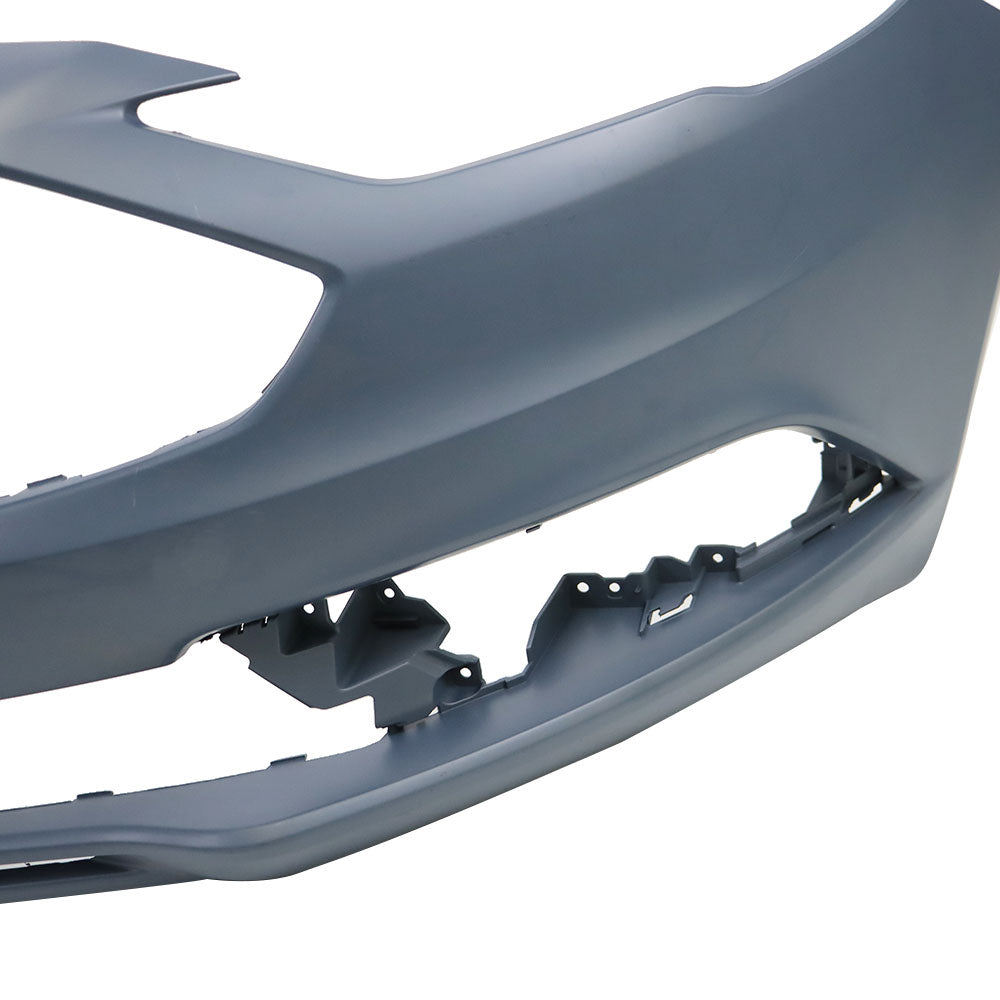 Labwork Front Bumper Cover For 2017-2018 Ford Fusion Primered With Tow Hook Hole