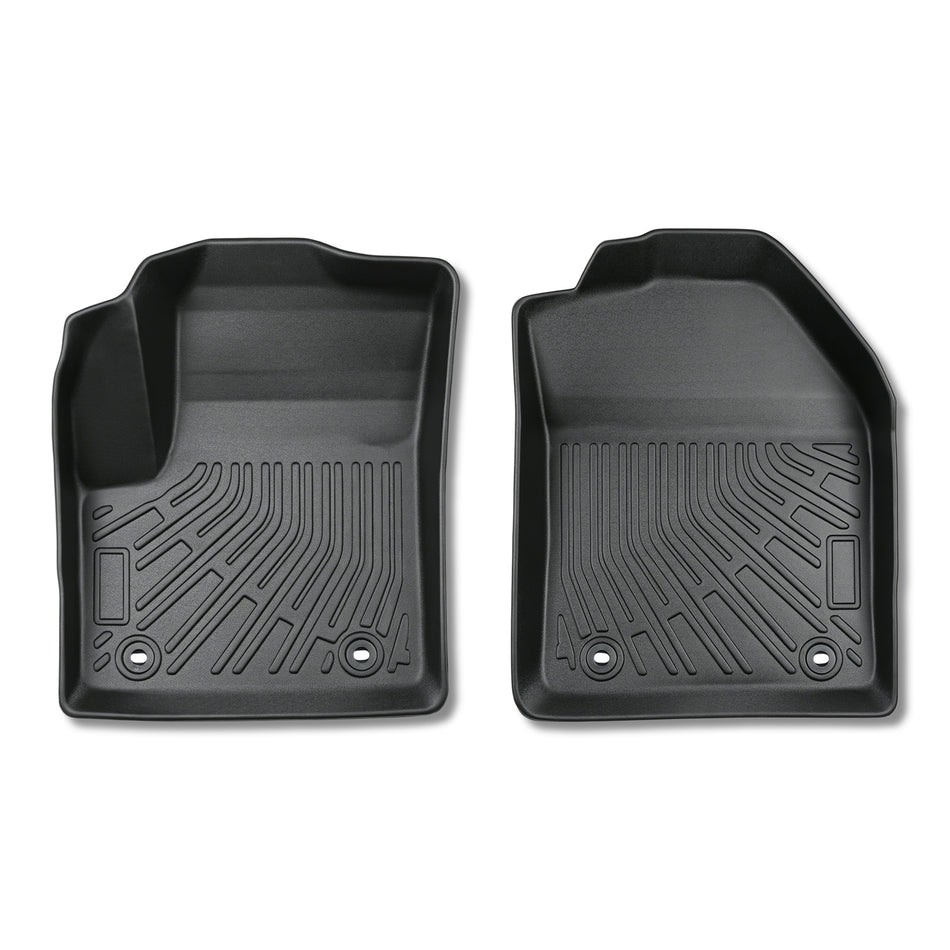 2Pcs Front TPE Car Floor Mats Replacement for Transit Connect 2010-2013