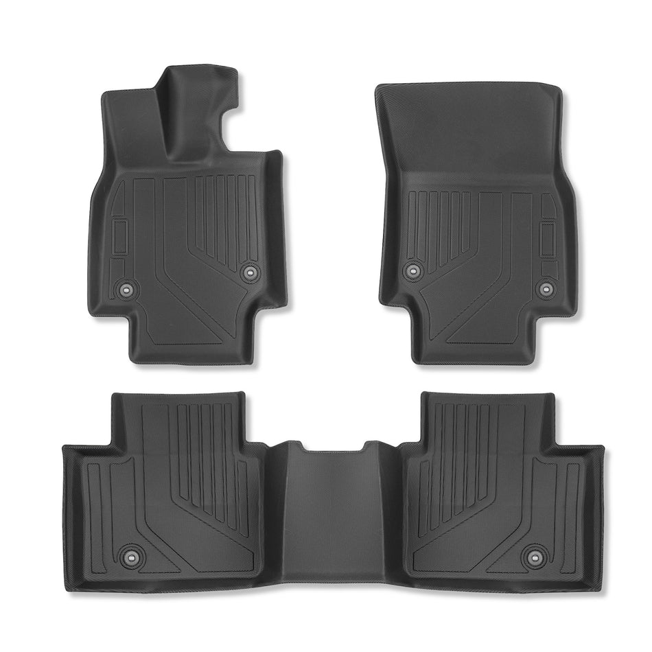 Fits 2023-2026 Toyota Crown All Weather 3D Molded Floor Mats Carpets Liners TPE 3PCS