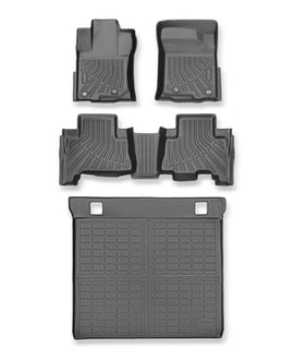 TPE Floor Mats+Trunk Cargo Liner For 2013-2024 Toyota 4Runner 5 Seat All Weather