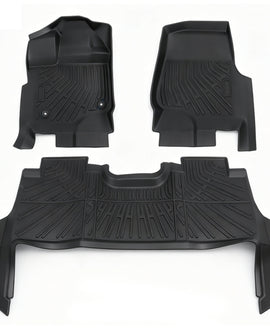 3PCS TPE All-Weather Floor Mats for 2015-2025 Ford F-150 SuperCrew