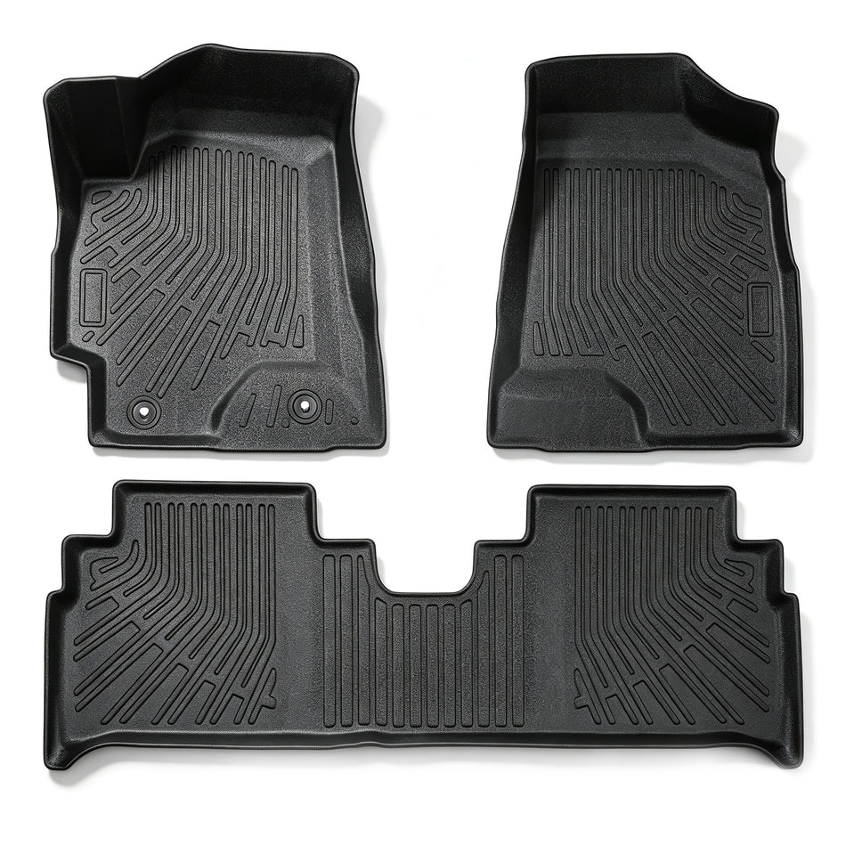For 2001-2007 Toyota Highlander TPE Floor Mats Liner 3PCS New 3D Front & Rear