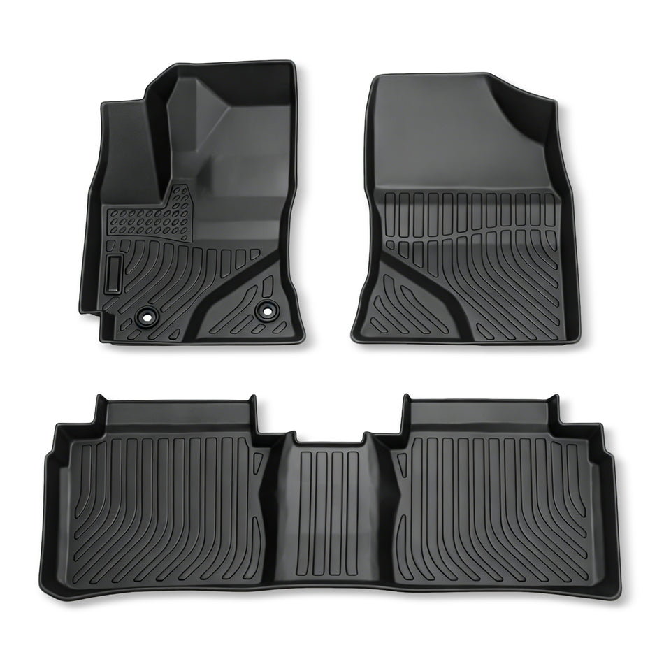 3PCS TPE All-Weather Floor Mats for 2014-2019 Toyota Corolla