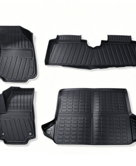 Floor Mats for 2018-2024 Chevy Equinox (Not for EV) / GMC Terrain, All-Weather TPE Custom Fit Floor Liners Cargo Liner