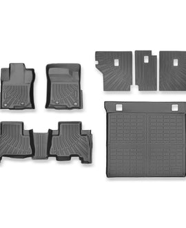 Floor Mats for Toyota 4Runner 2013-2024 5-Seater Cargo Mat w/Backrest Mat