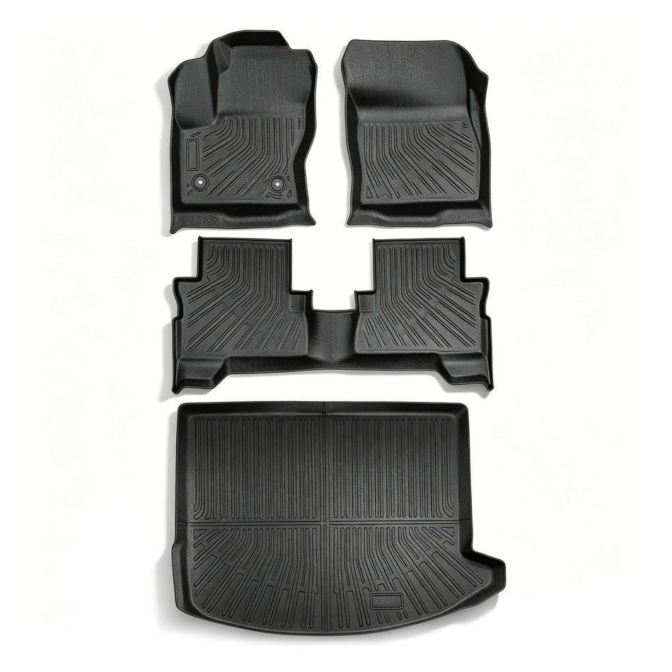 TPE Floor Mats Liner / Trunk Cargo Liner For 2013-2019 Ford Escape