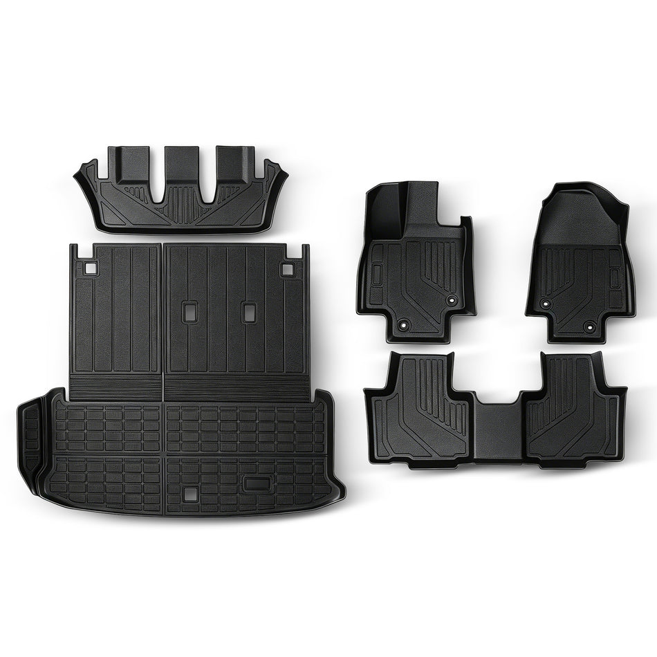 Floor Mats & Cargo Liner for 2024-2026 Toyota Grand Highlander 7 Seat