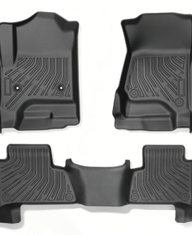 3-Piece TPE All-Weather 3D Custom Floor Mats for 2015-2020 Chevy Tahoe GMC Yukon