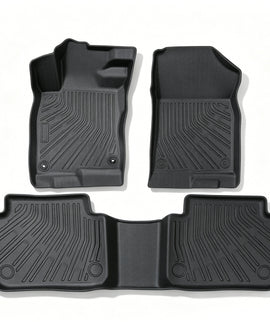 3PCS Floor Mats Liner Black TPE Replacement for 2022-2026 Honda Civic Sedan Replacement for 2022-2026 Acura Integra Civic