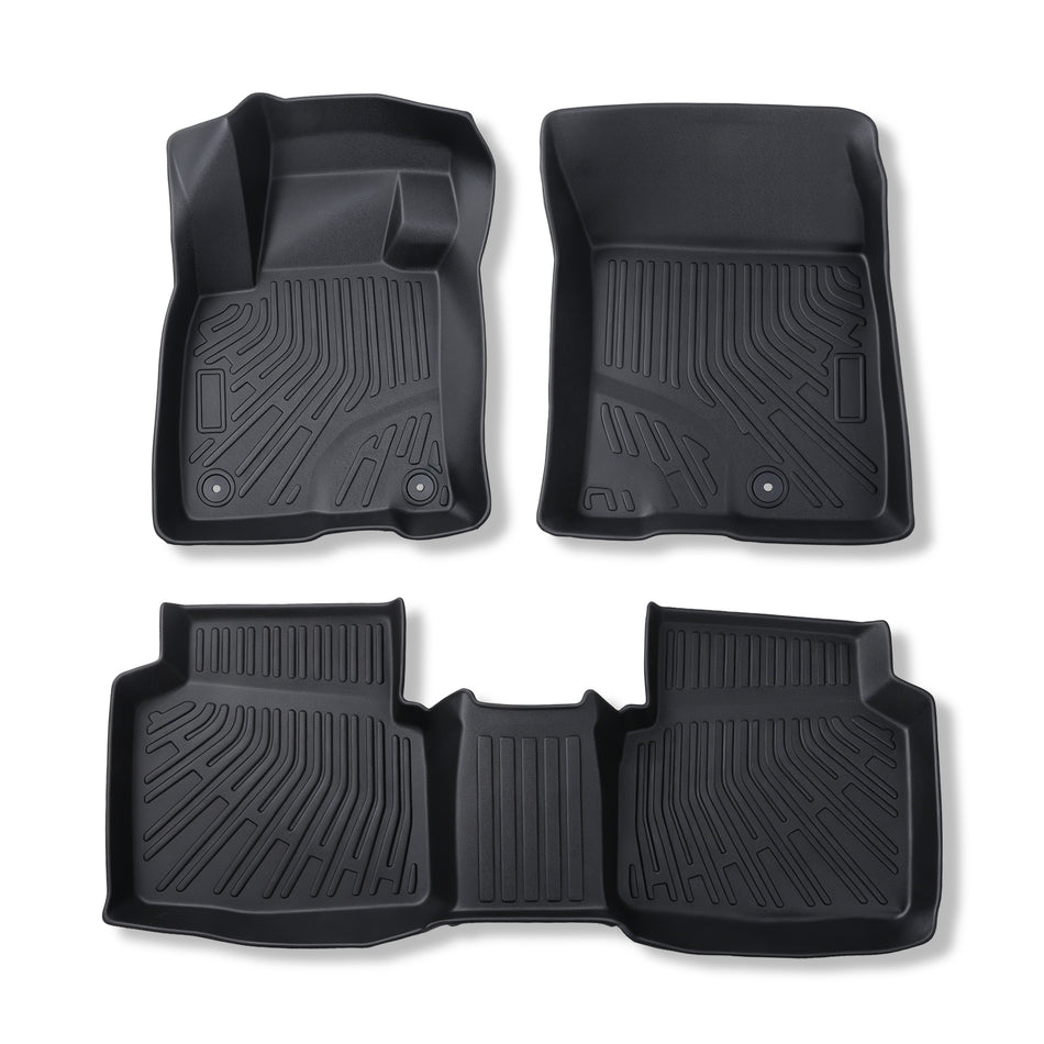 3PCS Floor Mats Black TPE Replacement for Escape 2020-2026