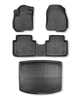 4PCS TPE All-Weather Floor Mats Cargo Liner for 2017-2022 Honda CR-V