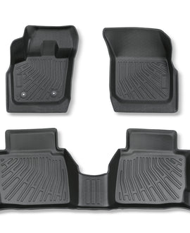 3PCS TPE All-Weather Floor Mats 3D Custom for 2013-2016 Ford Fusion