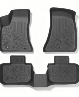 labwork 3-Piece 3D TPE All-Weather Floor Mats for 2011-2023 Dodge Charger Chrysler 300 RWD