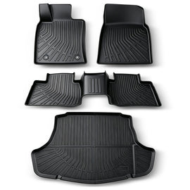 4-Piece All-Weather TPE Floor Mats & Cargo Liner Set for 2025-2026 Toyota Camry