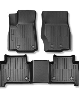 3PCS TPE All-Weather Floor Mats for 2022-2025 Jeep Grand Cherokee
