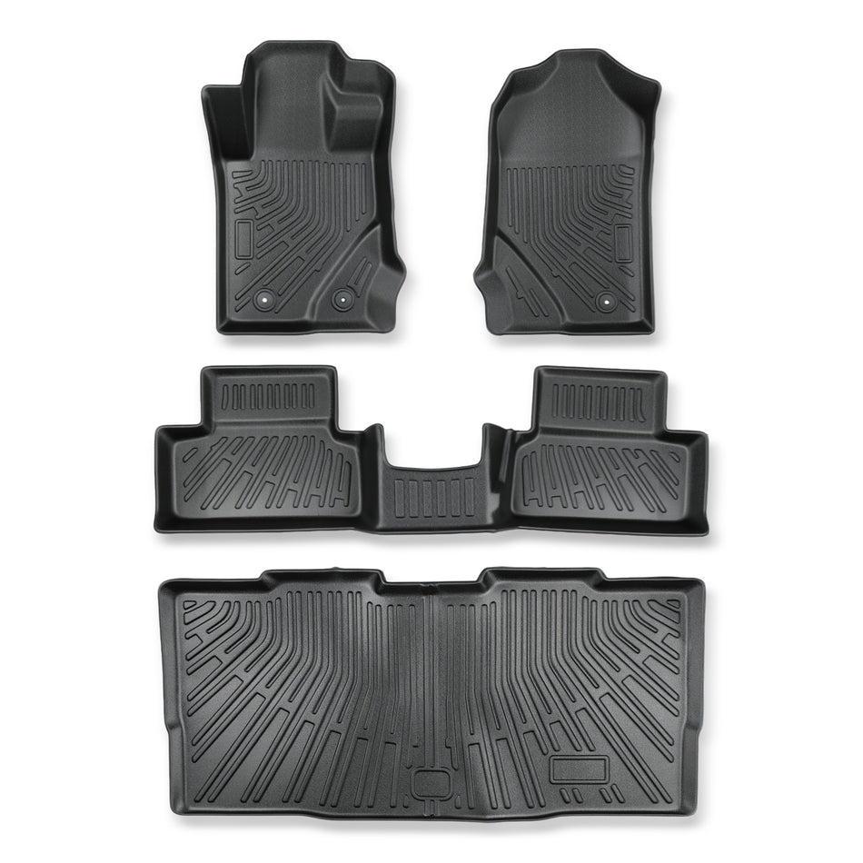 TPE Floor Mats & Trunk Cargo Liner Fit For 21-25 Ford Bronco 2-Door All Weather