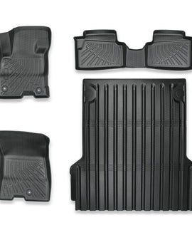 Floor Mats & Truck Bed Liner for 2022-2025 Ford Maverick Hybrid TPE Set