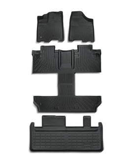 Floor Mats Cargo Trunk Liner Set 2011-2012 Sienna 7 Seats