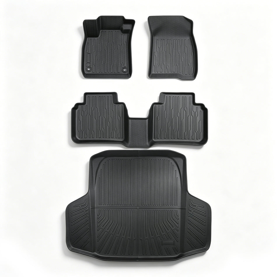 abwork 4PCS Floor Mats Cargo Liner Replacement for Accord 2023-2026