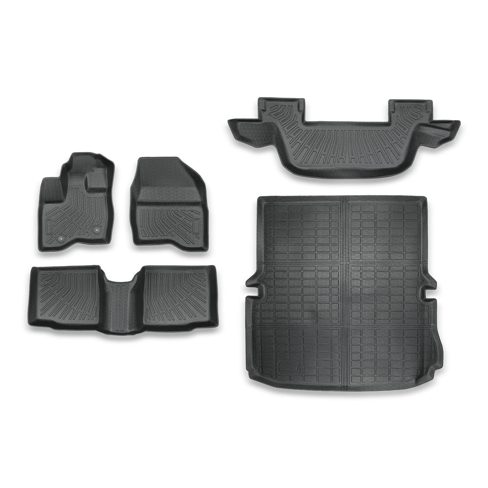 Floor Mats for 2011-2013 2014 Ford Explorer 7 Seats & Large Cargo