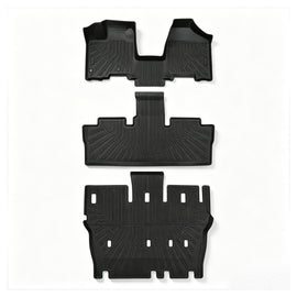Floor Mats Liner for Toyota Sienna 2004-2010 Black TPE All-Weather 4 Pcs