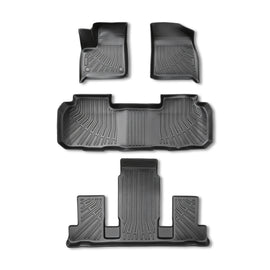 4PCS Floor Mats Black TPE Replacement for Enclave 2018-2024