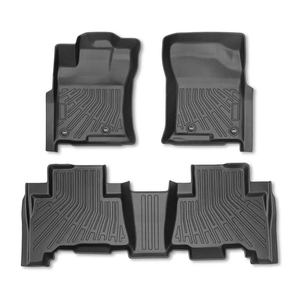 Floor Mats 2 Row Gray 2010-2012 Toyota 4Runner | 2010-2013 Lexus GX460