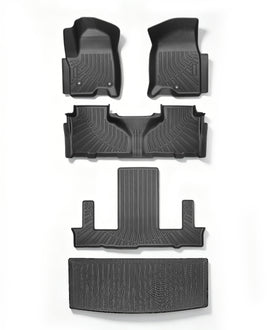 5PCS TPE All-Weather Floor Mats Cargo Liner for 2021-2026 Chevy Tahoe Yukon