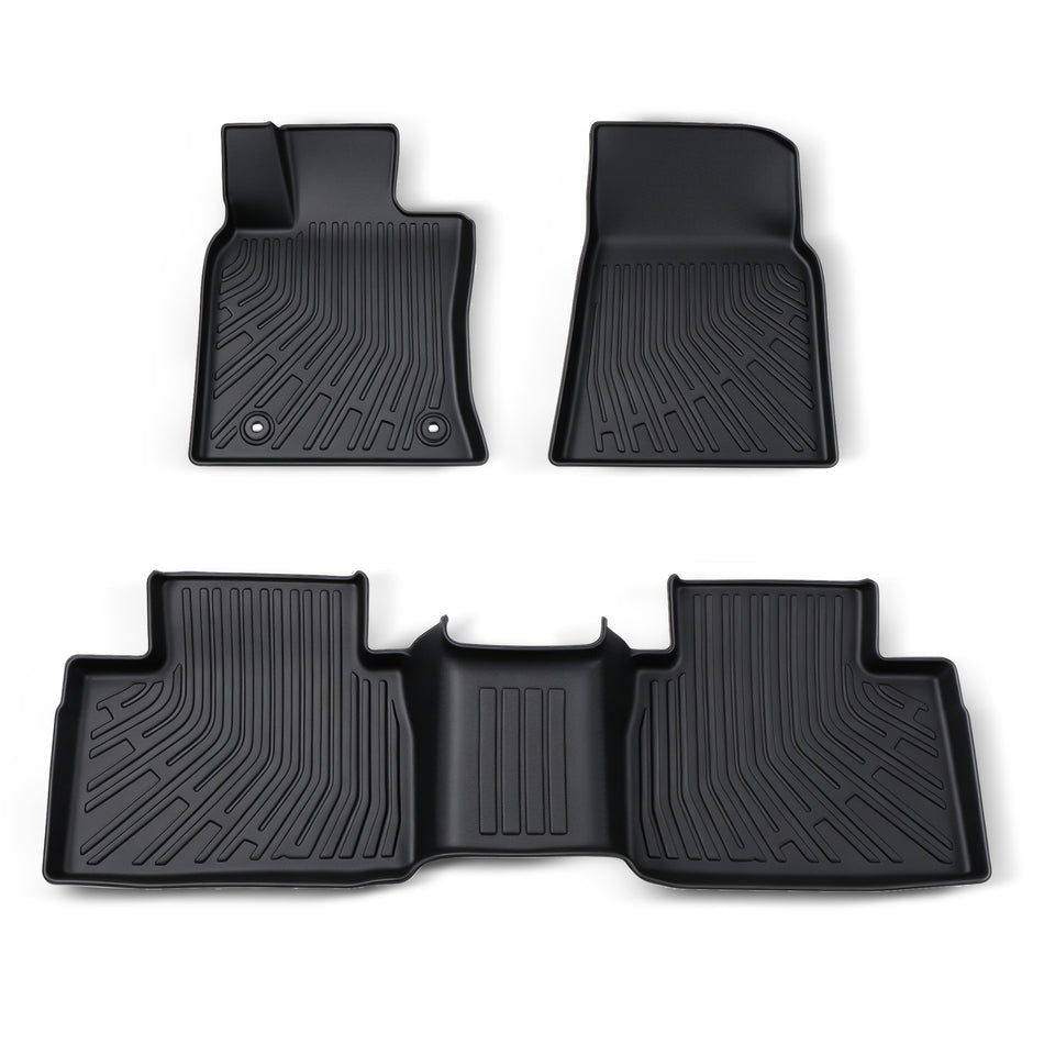 3PCS TPE All-Weather Floor Mats for 2025-2026 Toyota Camry