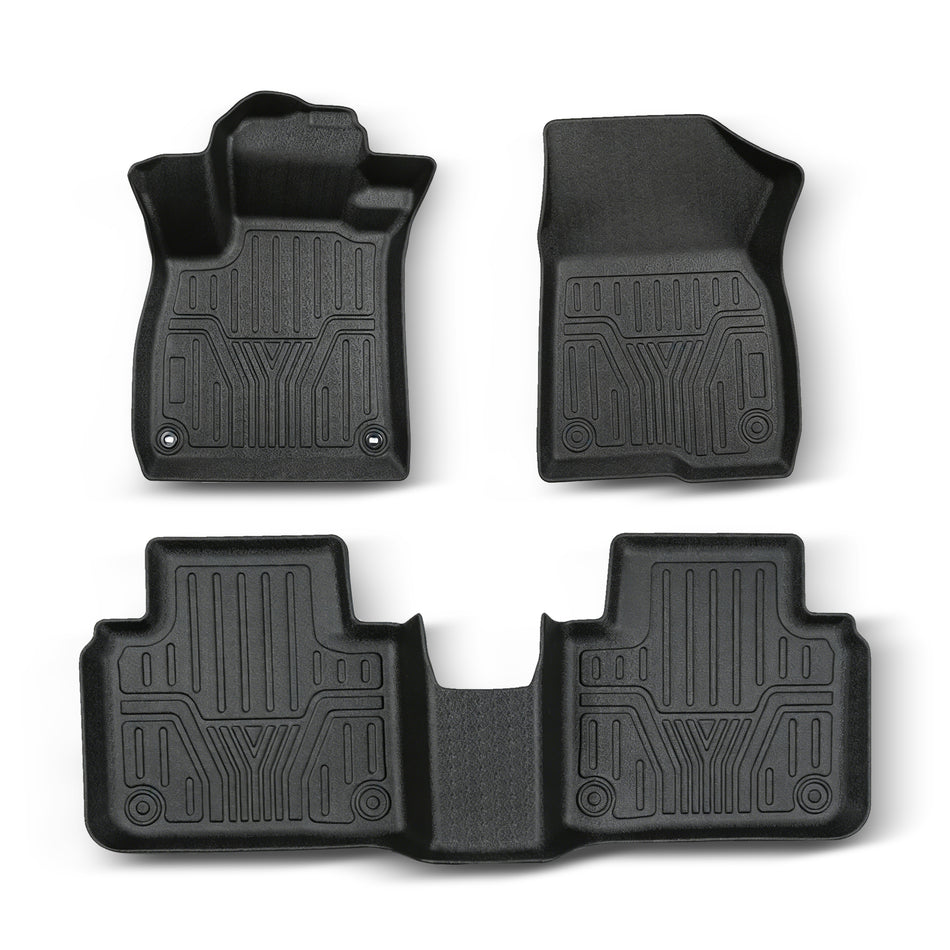 3PCS TPE All-Weather Floor Mats for 2018-2022 Honda Accord