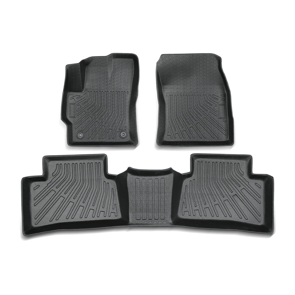 Floor Mats for Toyota Corolla Cross FWD Gas & AWD Hybrid 2022-2026 TPE Liner